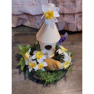 Ikea bird house flower spring decor‎ floral